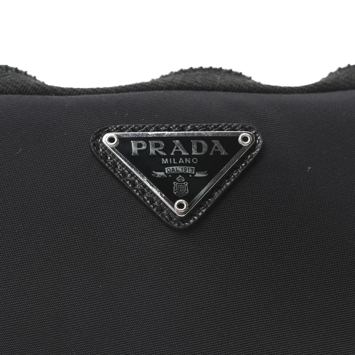 Prada Nylon Saffiano Belt Bag Black 7 of 9