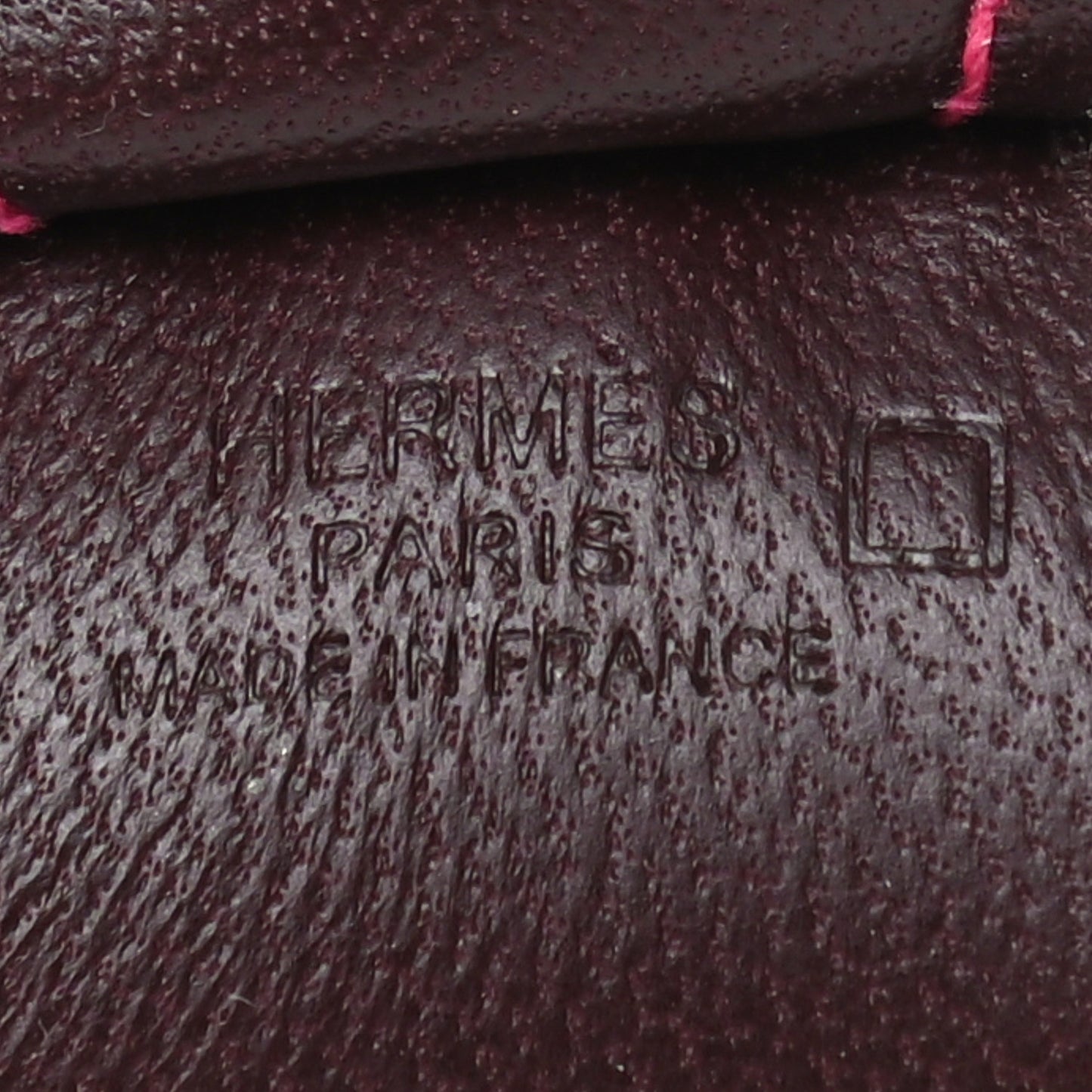 Milo Lambskin Matte Alligator Touch Grigri Rodeo Horse Bag Charm PM Rouge Sellier Framboise Rose Sakura
