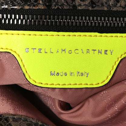 Stella McCartney Eco Python Small Falabella Tote Beige Yellow 6 of 9