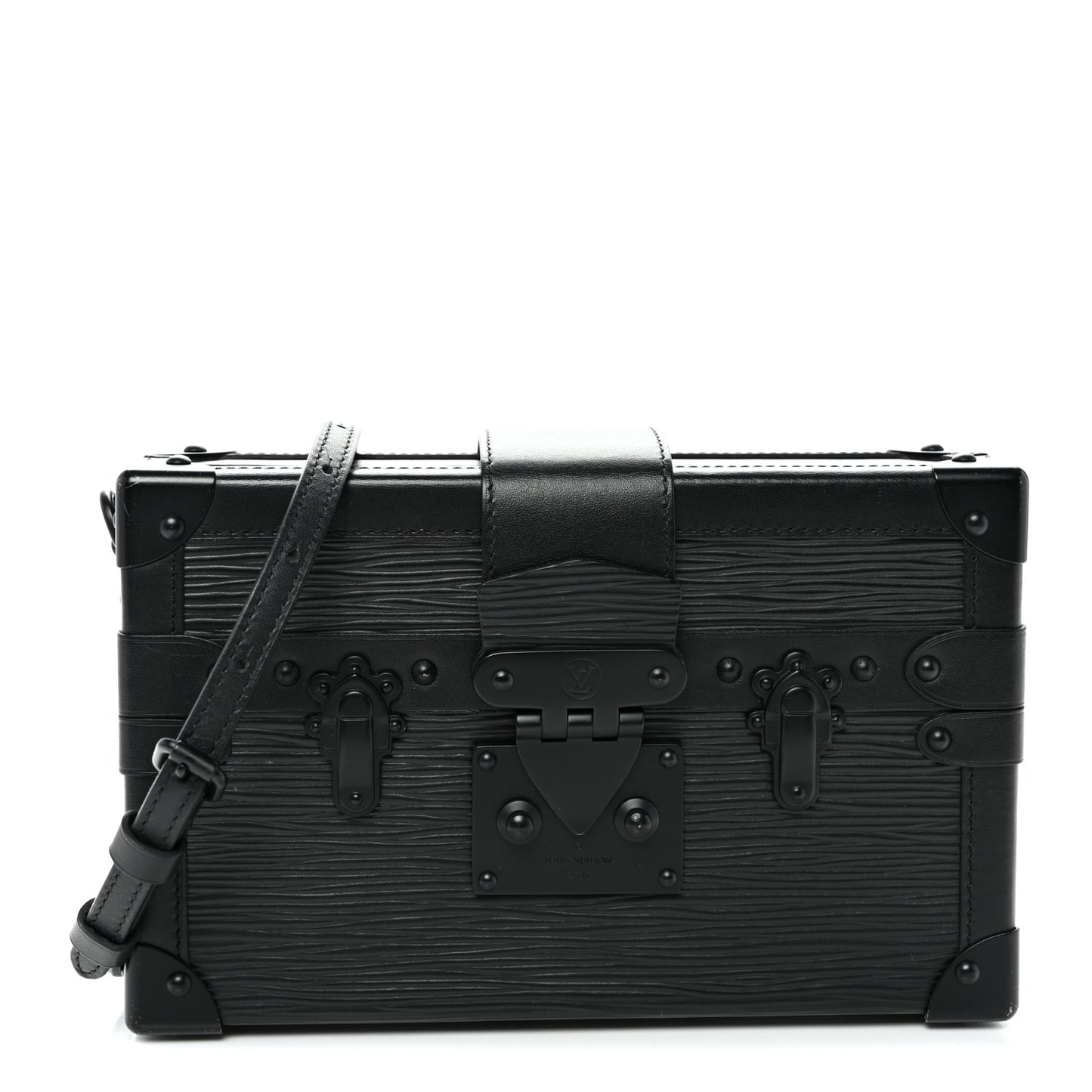 Epi Monochrome Petite Malle Black