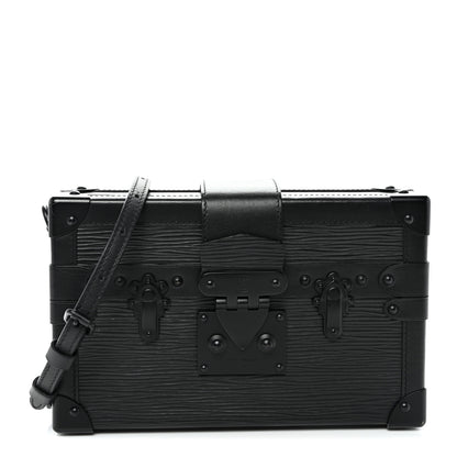 Louis Vuitton Epi Monochrome Petite Malle Black 1 of 12