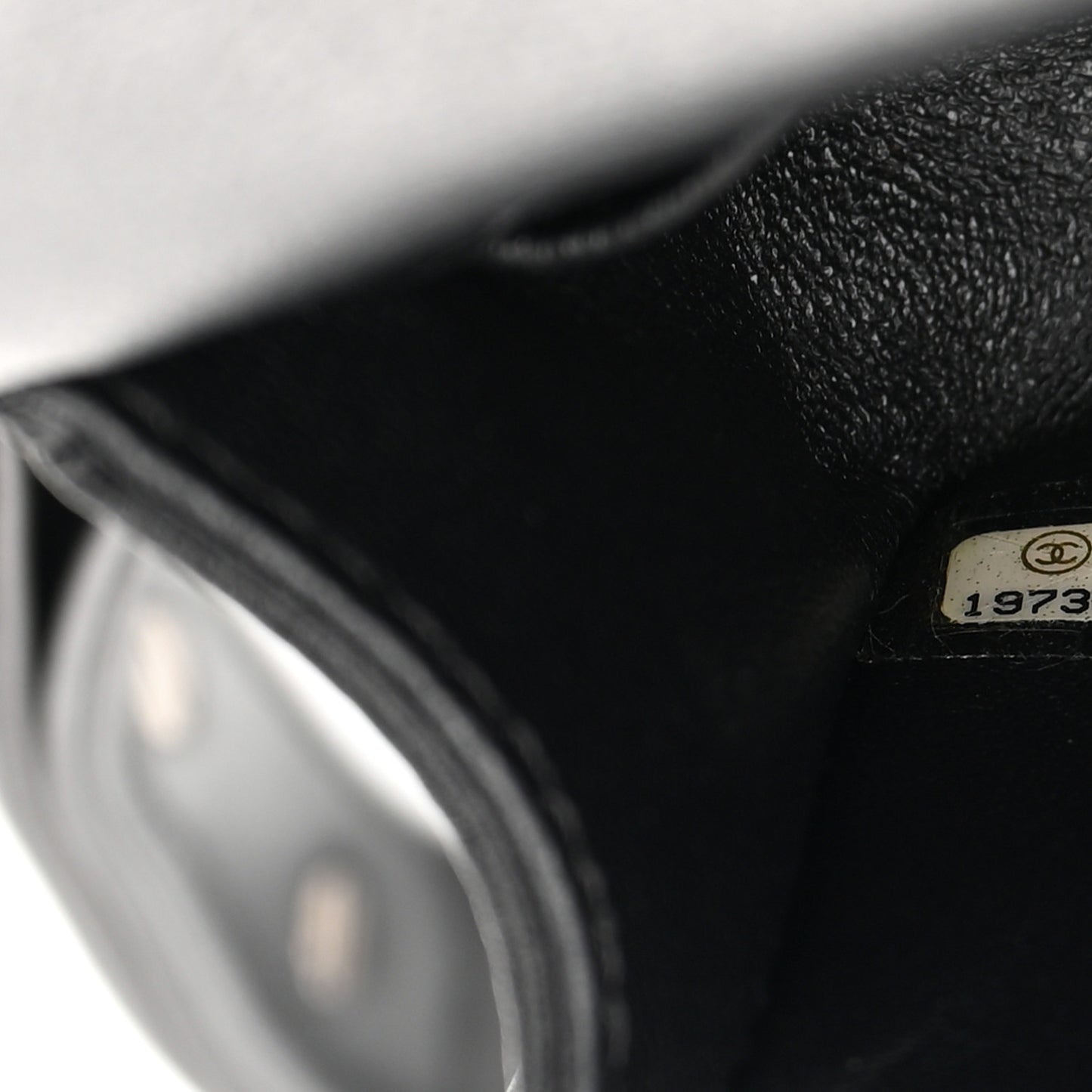 Galuchat Stingray Mini Boy Flap Black Silver