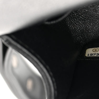 Chanel Galuchat Stingray Mini Boy Flap Black Silver 6 of 12