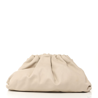 Bottega Veneta Smooth Butter Calf The Pouch Oversized Clutch Plaster 1 of 6
