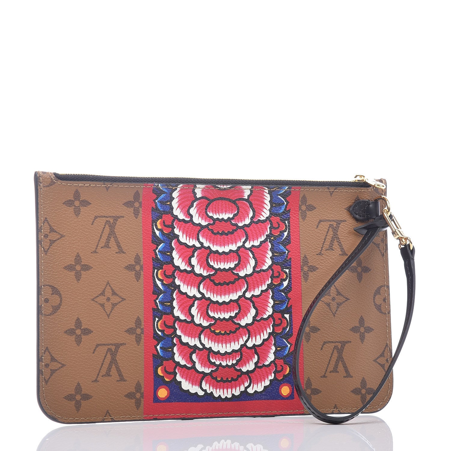 Louis Vuitton Reverse Monogram Kabuki MM GM Pochette 3 of 8