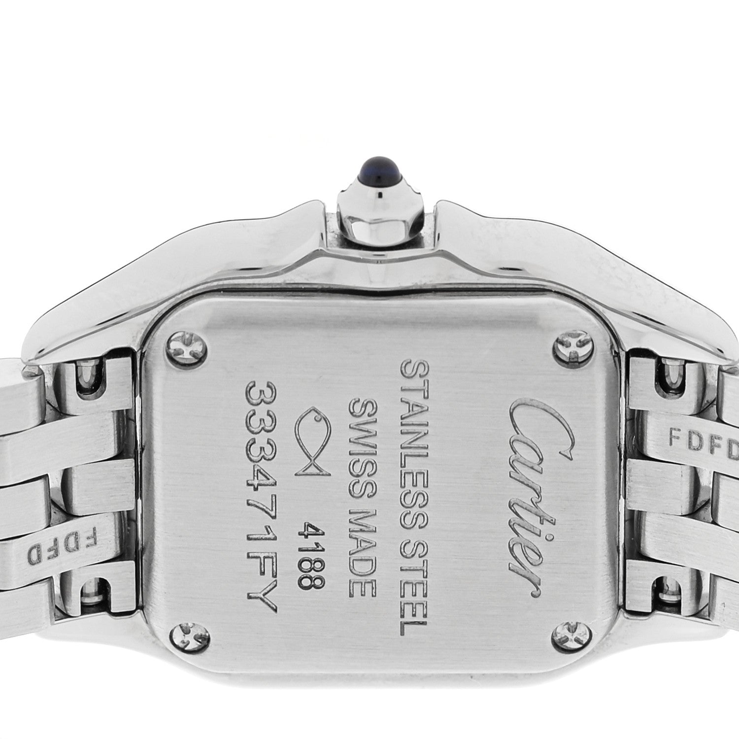 Cartier Stainless Steel 19mm Panthere Quartz Watch 4 of 5