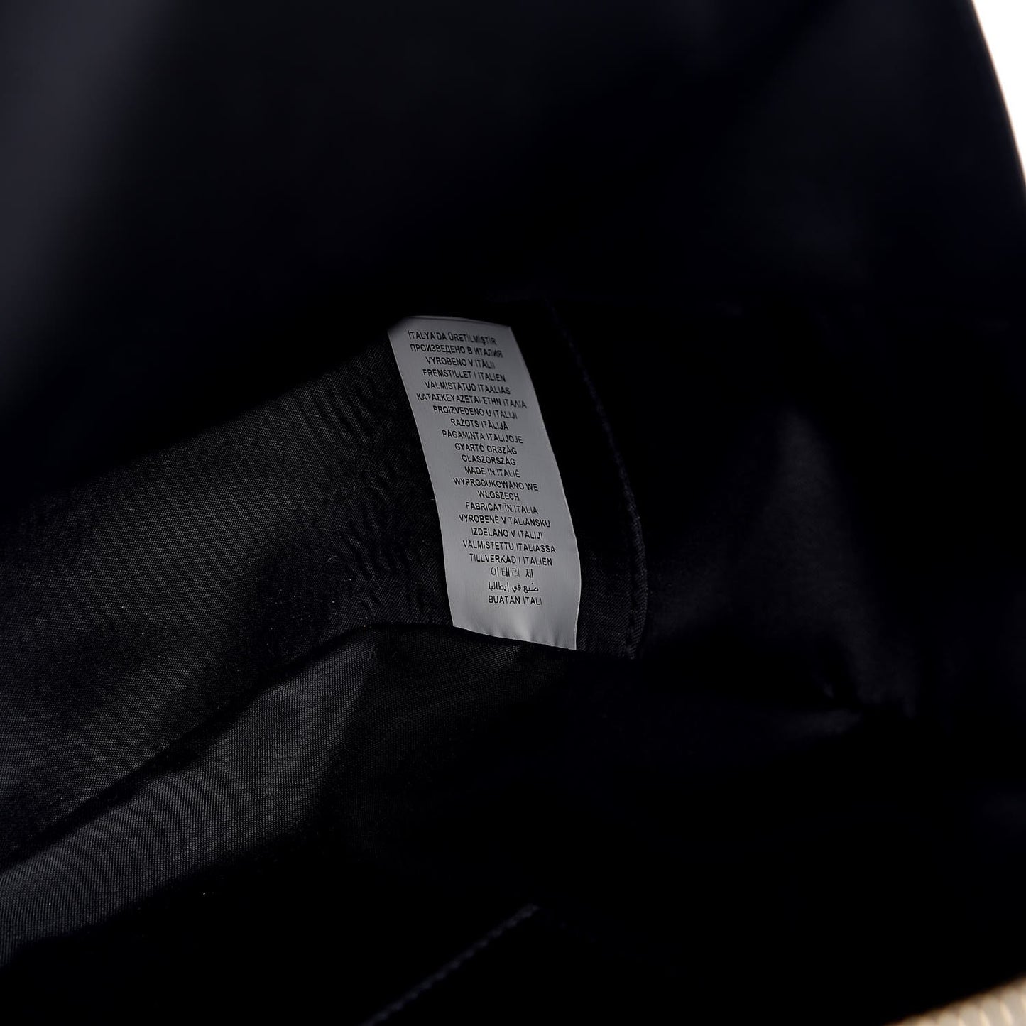Calfskin Palazzo Medusa Backpack Black