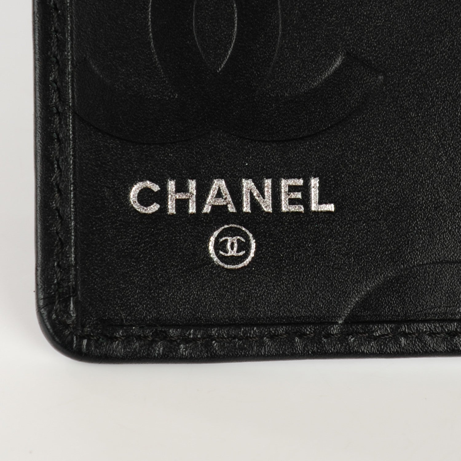 Chanel Calfskin Quilted Small Cambon Agenda Planner Black 6 of 8