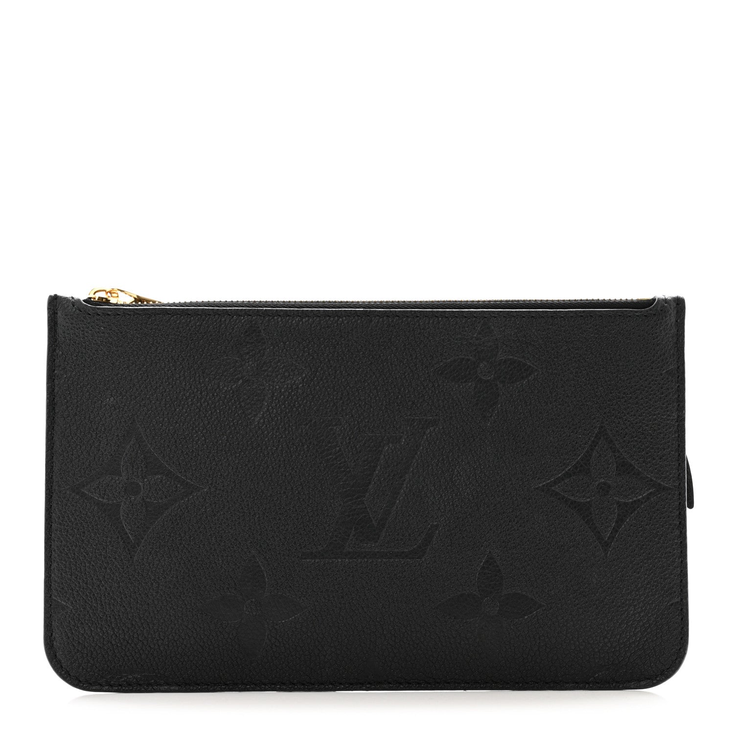 Louis Vuitton LOUIS VUITTON Empreinte Monogram Giant Neverfull MM Pochette Black 1 of 6
