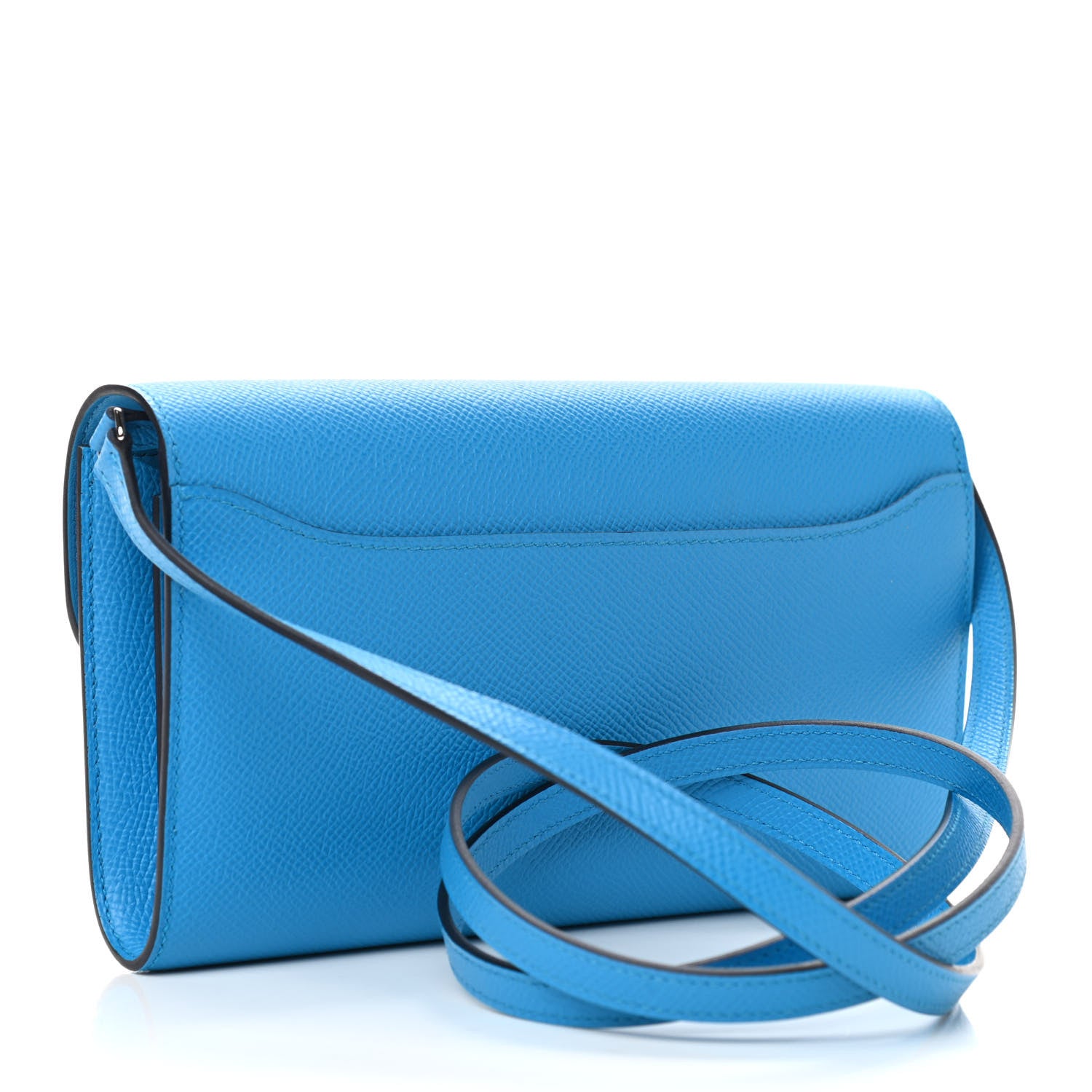 Hermes Epsom Alligator Lizard Constance Wallet To Go Bleu Frida Etrusque Ombre 3 of 8