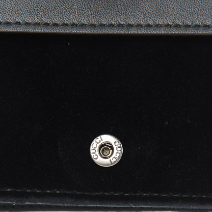 Gucci Velvet Crystal Super Mini Dionysus Shoulder Bag Black 10 of 10