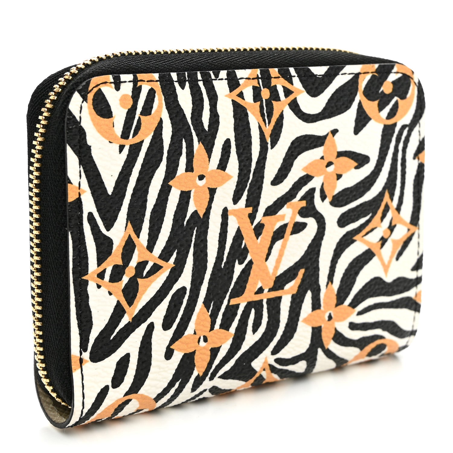 Louis Vuitton Monogram Giant Jungle Zippy Coin Purse Ivory 3 of 6