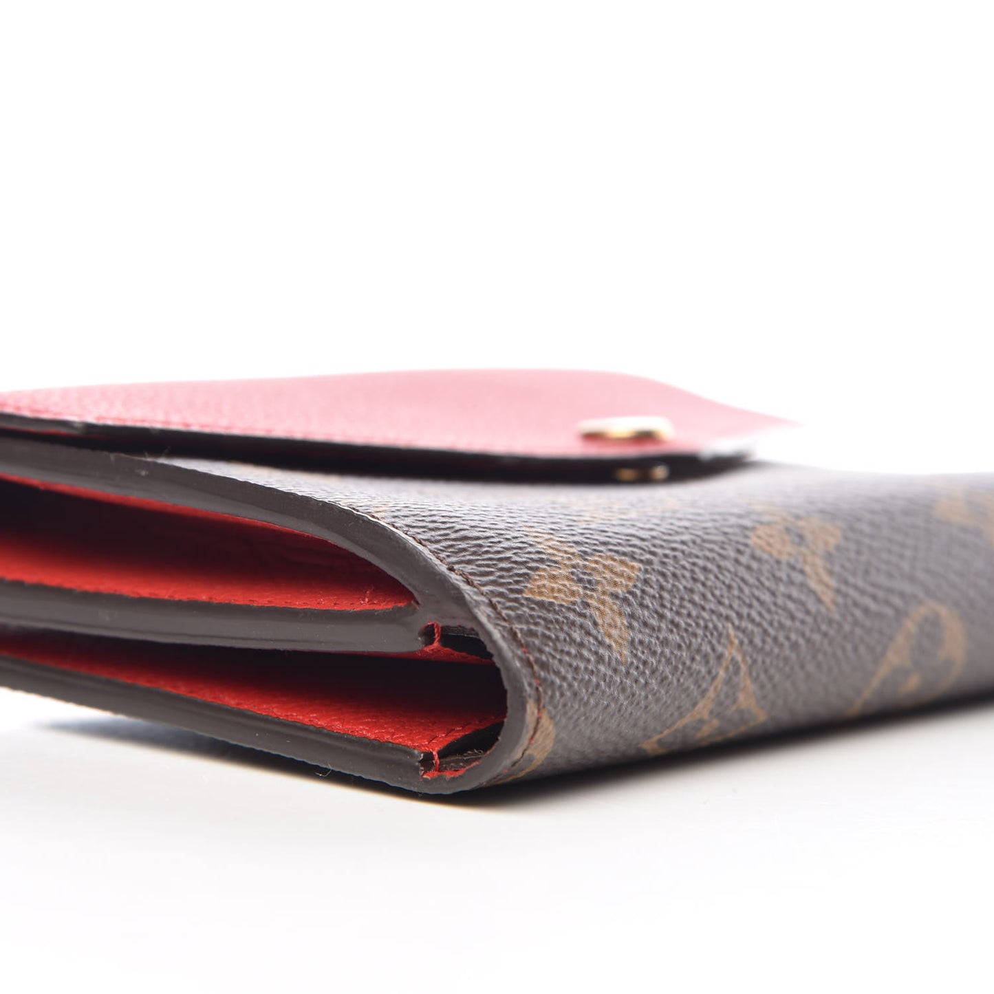 Monogram Pallas Compact Wallet Cherry