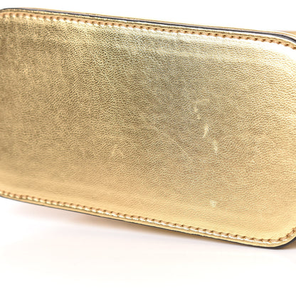 Gucci X SEGA Calfskin GUCCY Stars Mini Dome Shoulder Bag Gold 10 of 11