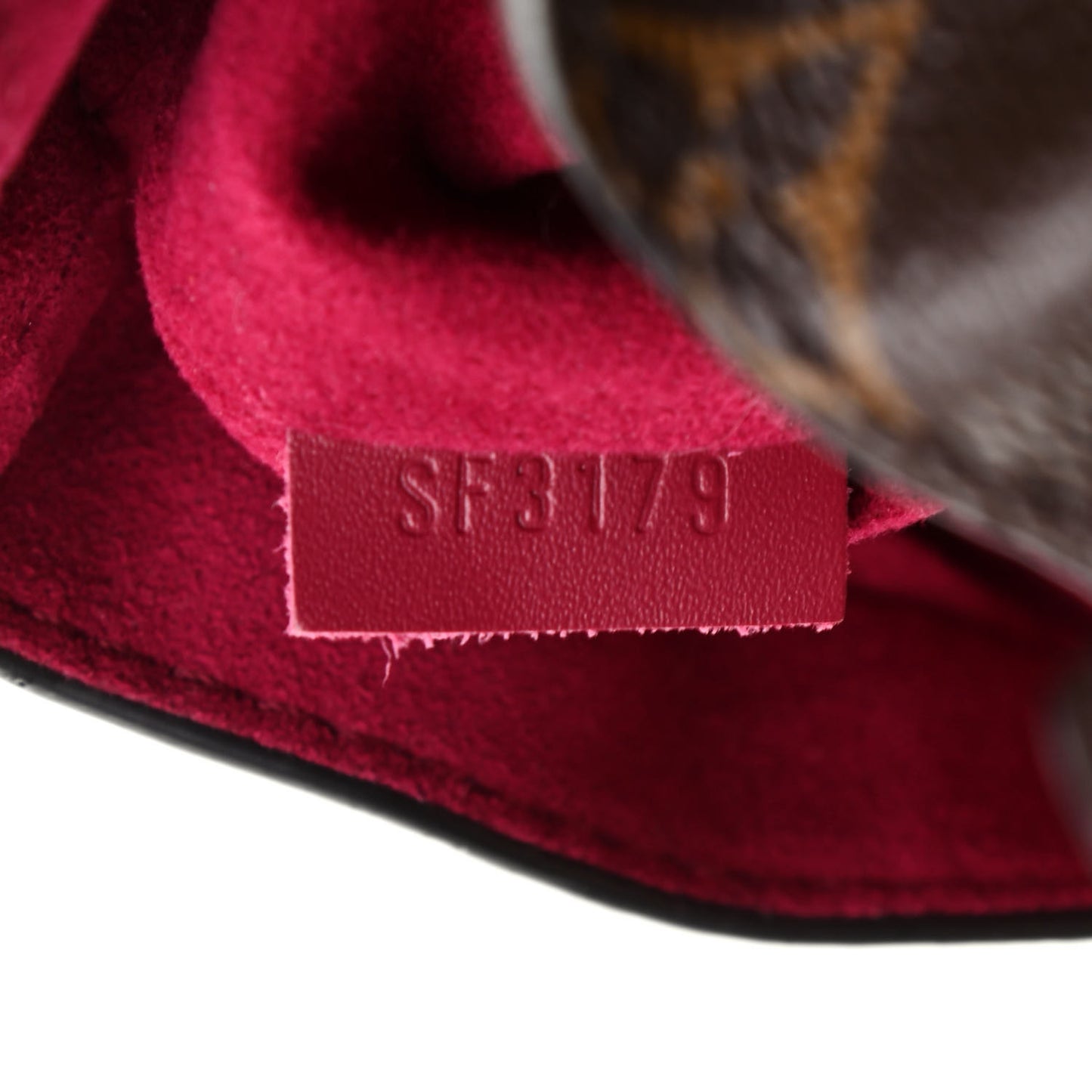 Monogram Pouch Noe Fuchsia