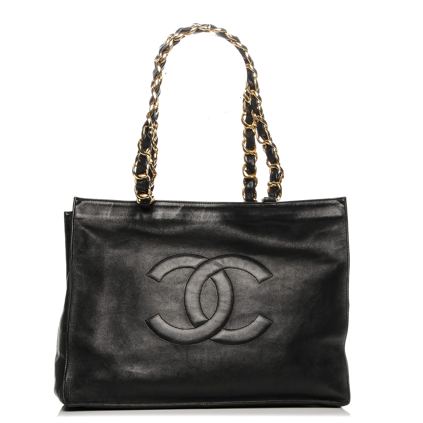 Lambskin CC Tote Black