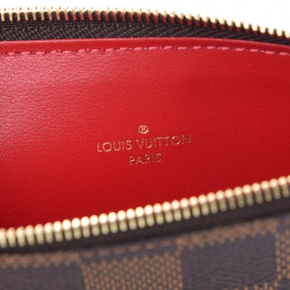 Louis Vuitton Damier Ebene Felicie Chain Wallet Zippered Insert 6 of 6