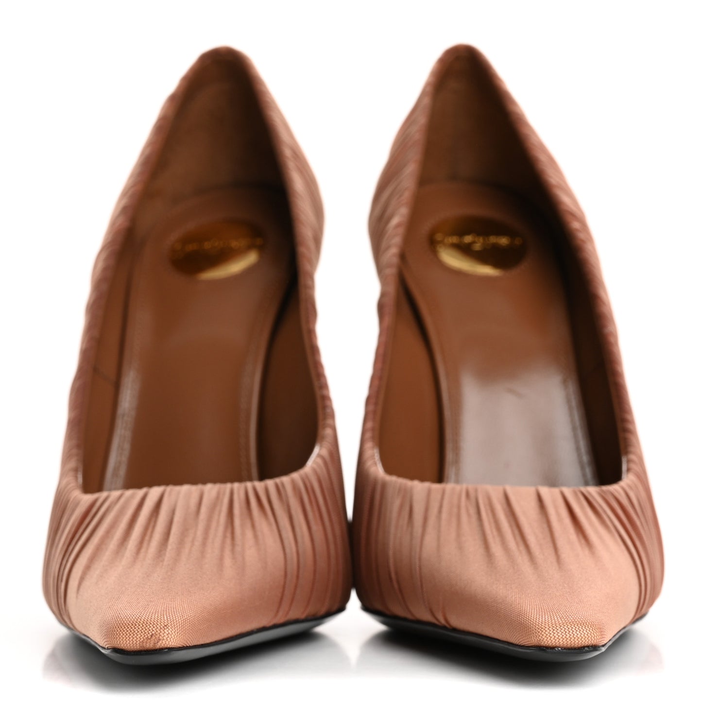 Satin Emmanuelle 110 Pump 36.5 Cappuccino
