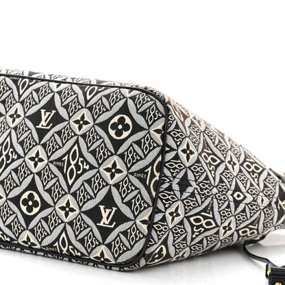 Louis Vuitton Jacquard Since 1854 Neverfull MM Grey 11 of 11