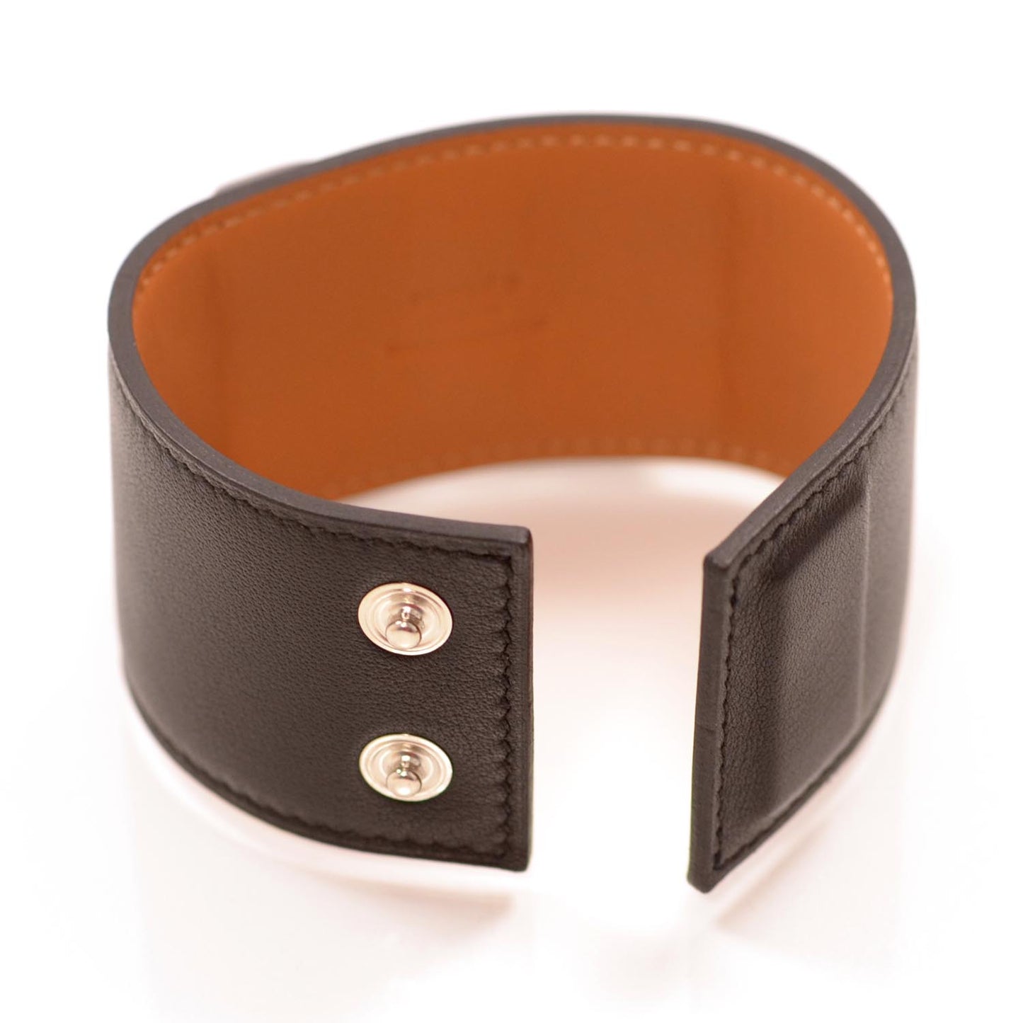 Leather Collier de Chien Shadow Bracelet Black