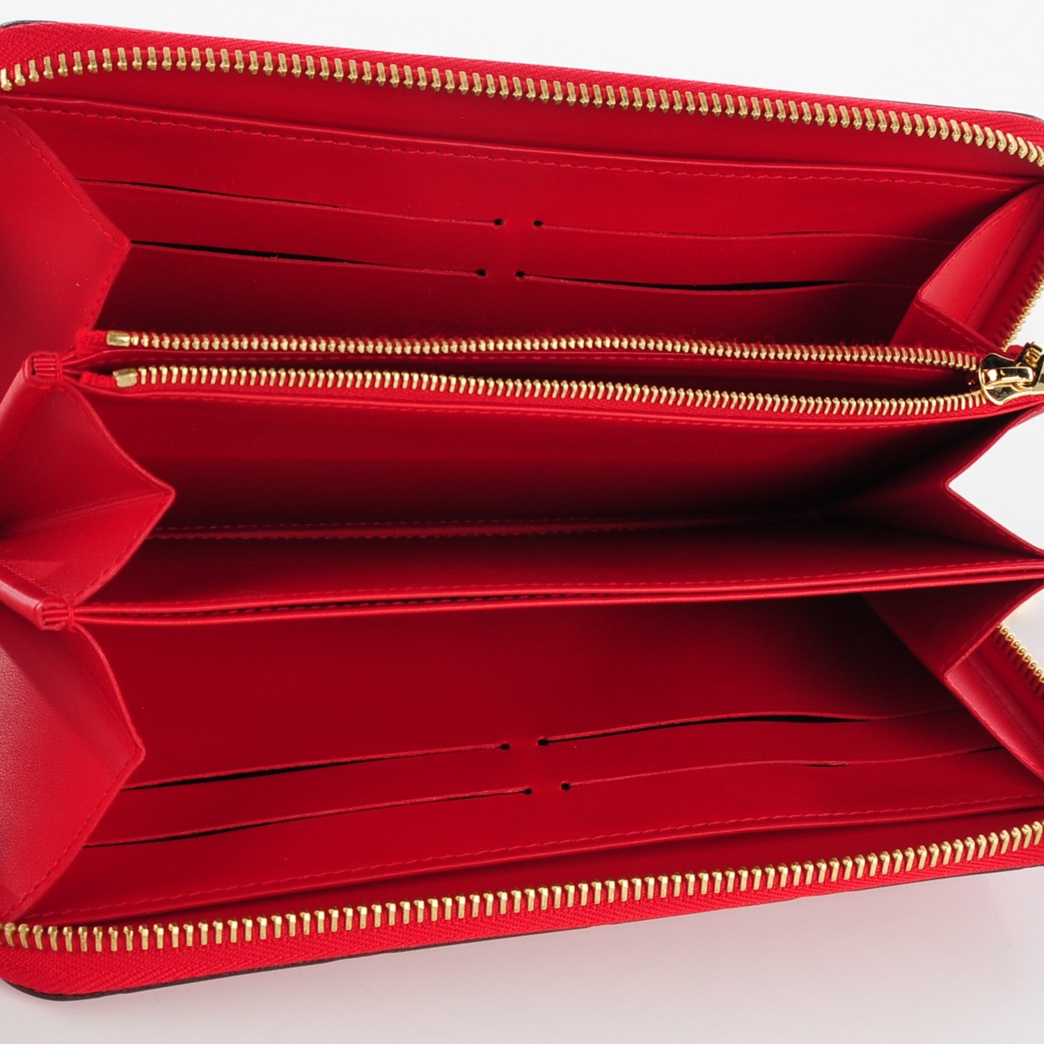 Louis Vuitton Vernis Zippy Wallet Cherry 6 of 8