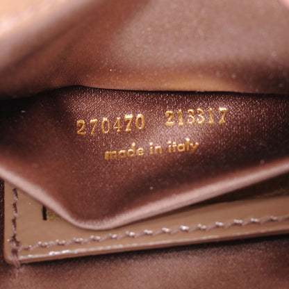 Saint Laurent Patent Belle de Jour Clutch Nude 7 of 7