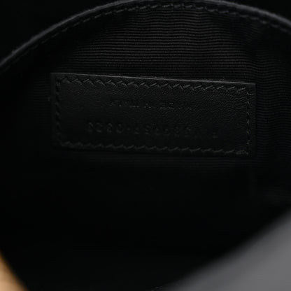 Saint Laurent Grain De Poudre Monogram Belt Bag Black 7 of 10