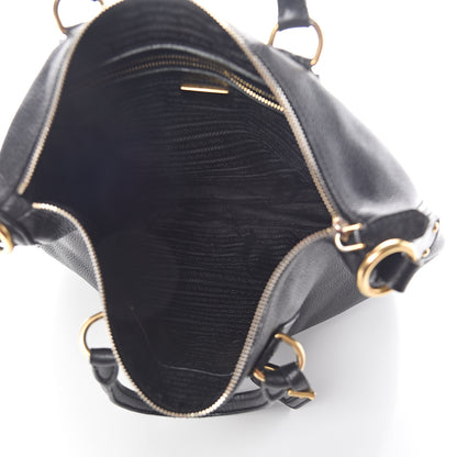 Prada Vitello Daino Hobo Black 4 of 8