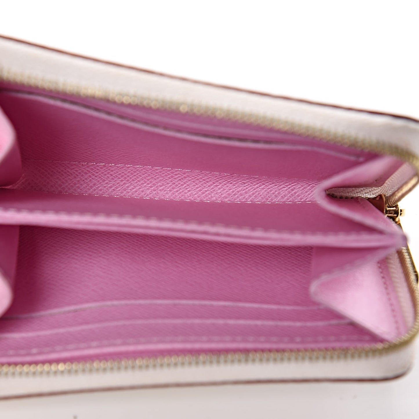 Monogram Multicolor Zippy Coin Purse Wallet White Litchi