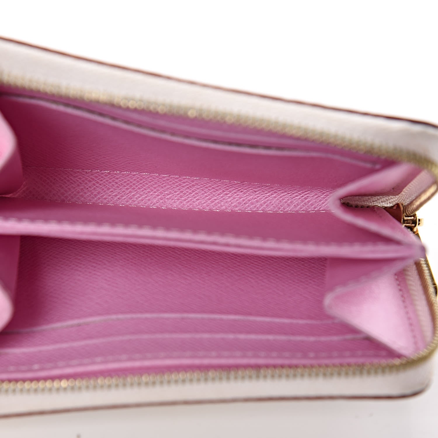 Louis Vuitton Monogram Multicolor Zippy Coin Purse Wallet White Litchi 5 of 12