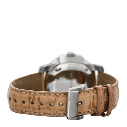 Burberry Stainless Steel Alligator Diamond Bezel 38mm The Britain Quartz Watch Champagne BBY1400 3 of 4