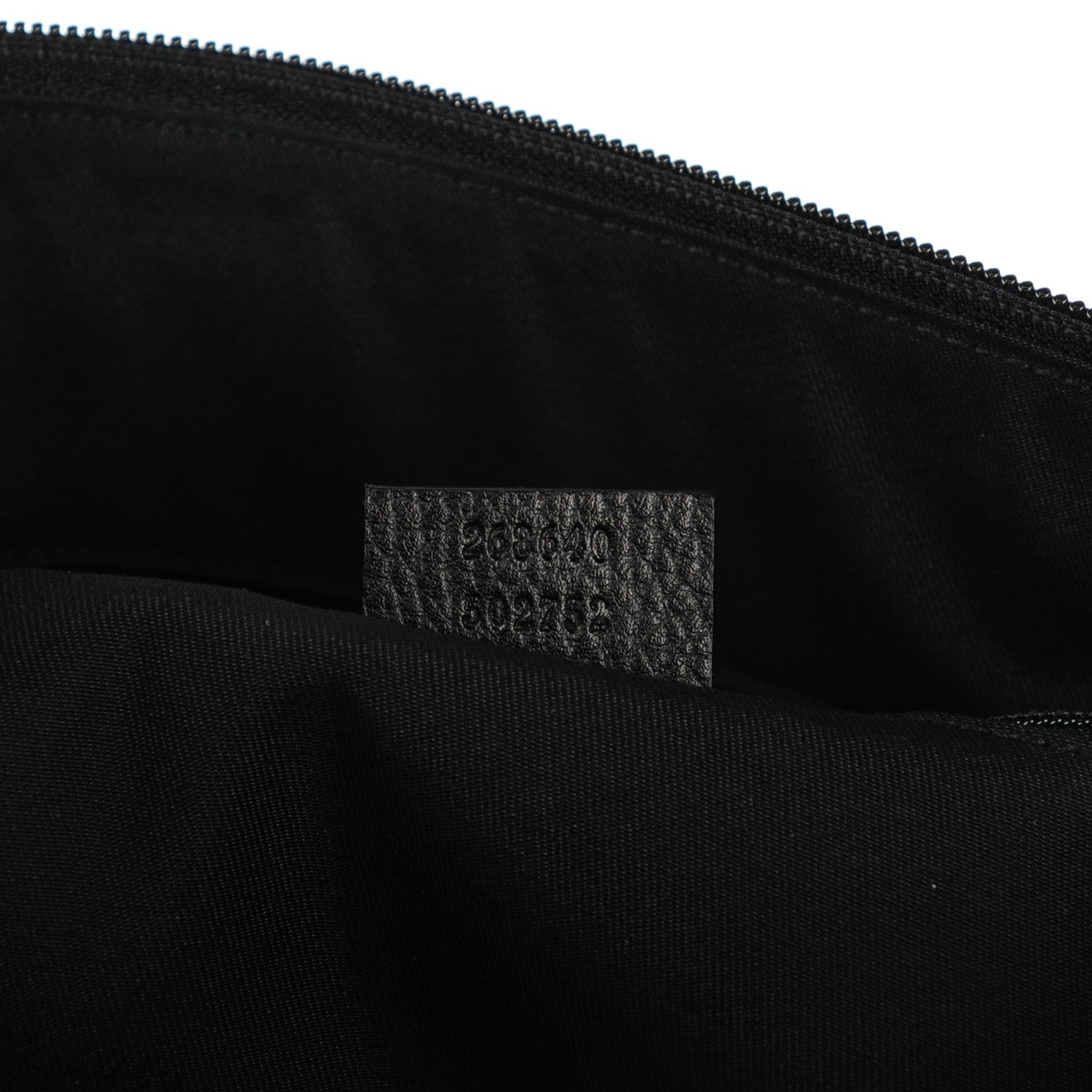Gucci Nylon Monogram Medium Abbey Tote Black 7 of 7