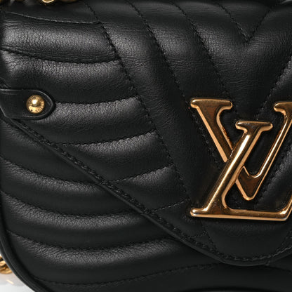 Louis Vuitton Calfskin New Wave Chain PM Black 9 of 19