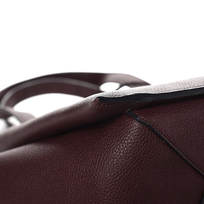 Celine Baby Grained Calfskin Small Tri-Fold Bag Burgundy 7 of 10