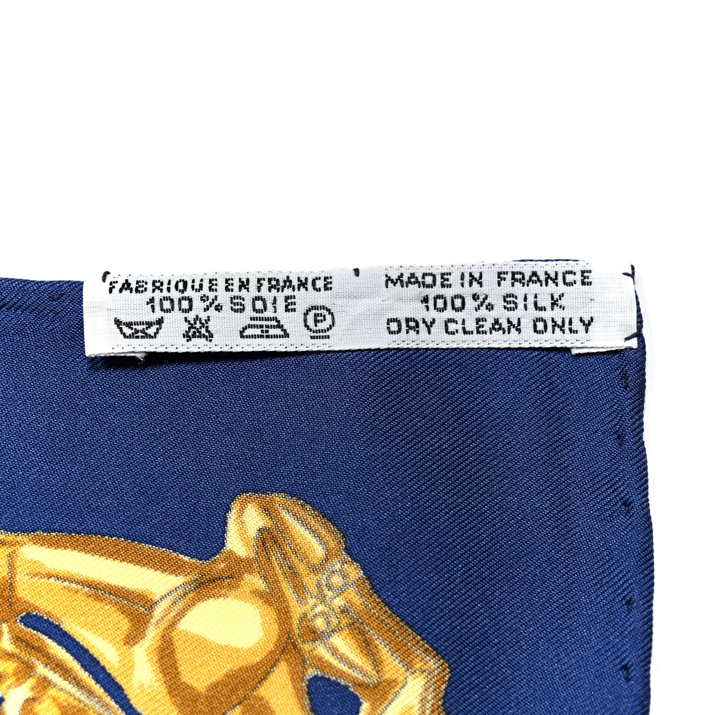 Silk Mousseline Les Cavaliers D'Or Pocket Scarf 45