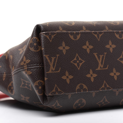 Louis Vuitton Monogram Tuileries Besace Caramel Rouge 6 of 21
