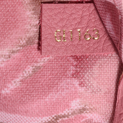 Louis Vuitton Monogram Articles de Voyage Ikat Neverfull MM Rose Velours 7 of 8
