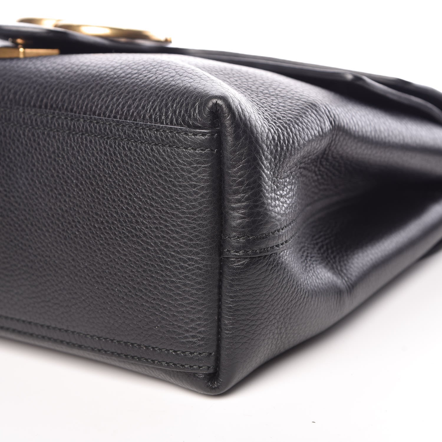 Gucci Cellarius Calfskin GG Marmont Shoulder Bag Black 11 of 14
