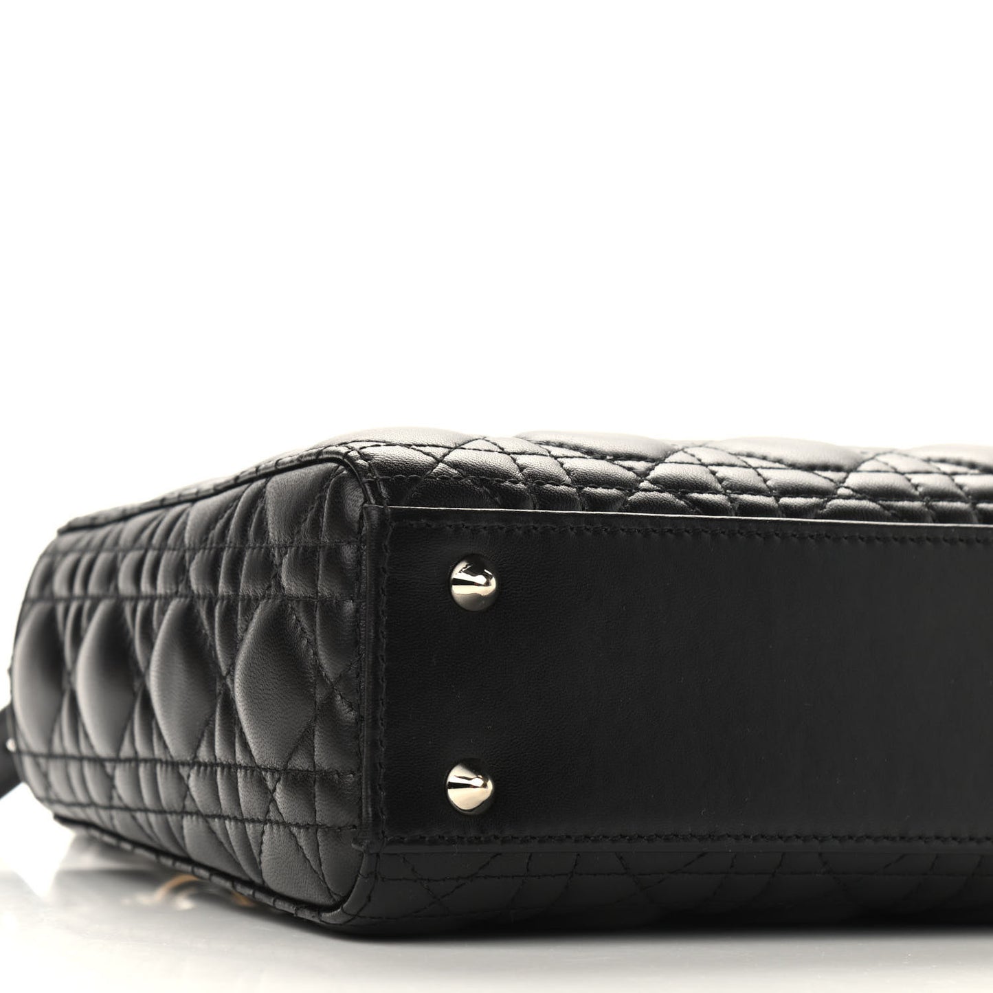 Lambskin Cannage Small My ABCDior Lady Dior Black
