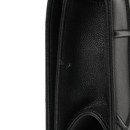 Christian Dior Grained Calfskin Medium Diorama Flap Bag Black 11 of 13