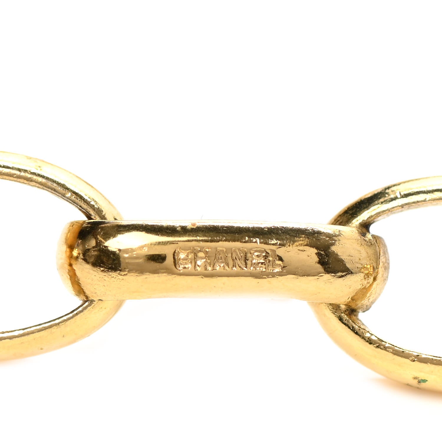 Chanel Oversized Coco Chanel Pendant Necklace Gold 5 of 7