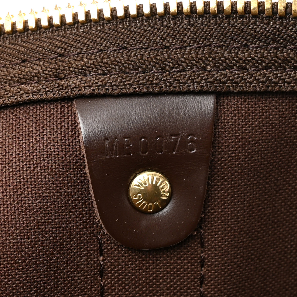 Louis Vuitton Damier Ebene Keepall 50 6 of 12