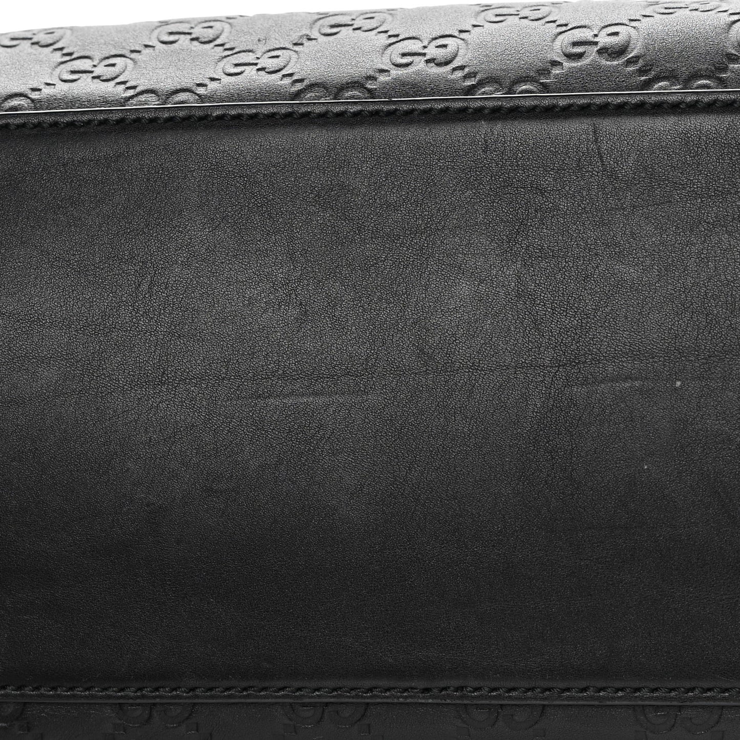 Guccissima Signature Large Linea A Hobo Black