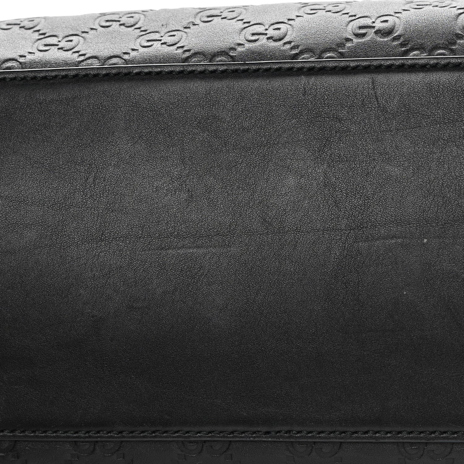 Gucci Guccissima Signature Large Linea A Hobo Black 15 of 18