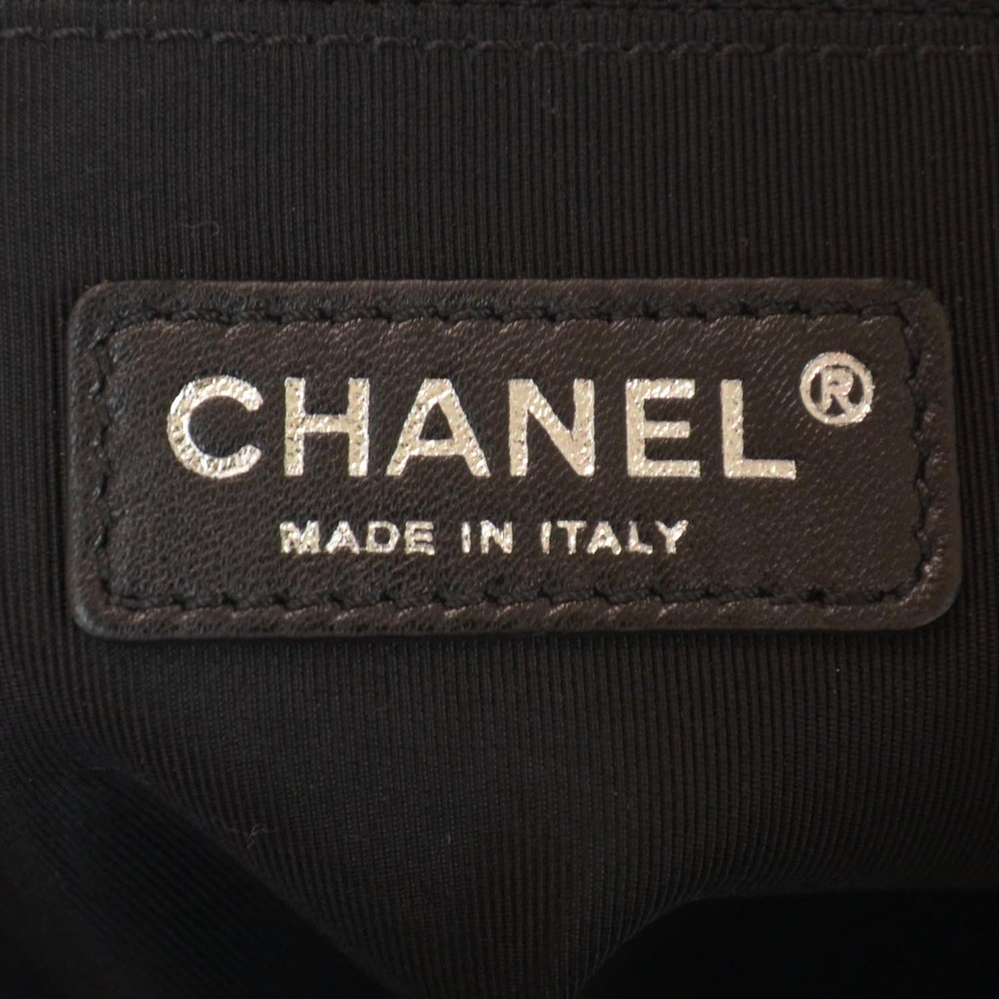 Vinyl Quilted CC Tote Black