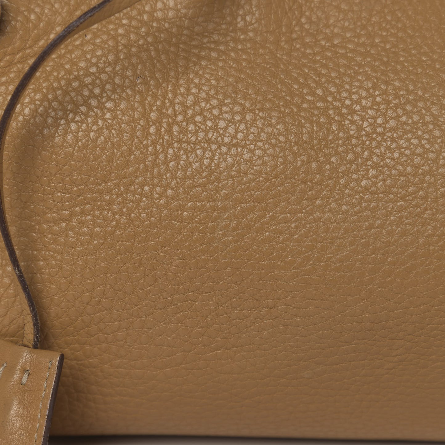 Vitello Daino Box Shoulder Bag Miele