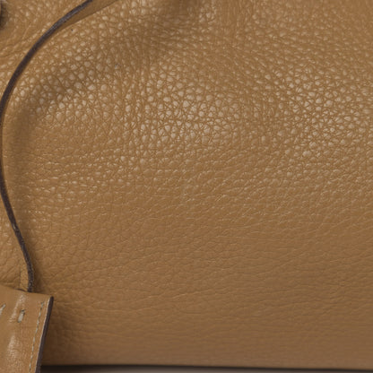Prada Vitello Daino Box Shoulder Bag Miele 9 of 15