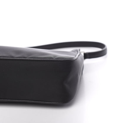 Prada Tessuto Nylon Saffiano Mini Re-Edition 2005 Bag Black 9 of 9