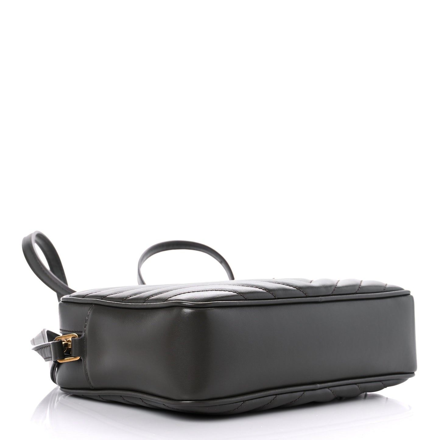 Calfskin Matelasse Monogram Lou Camera Bag Pebble