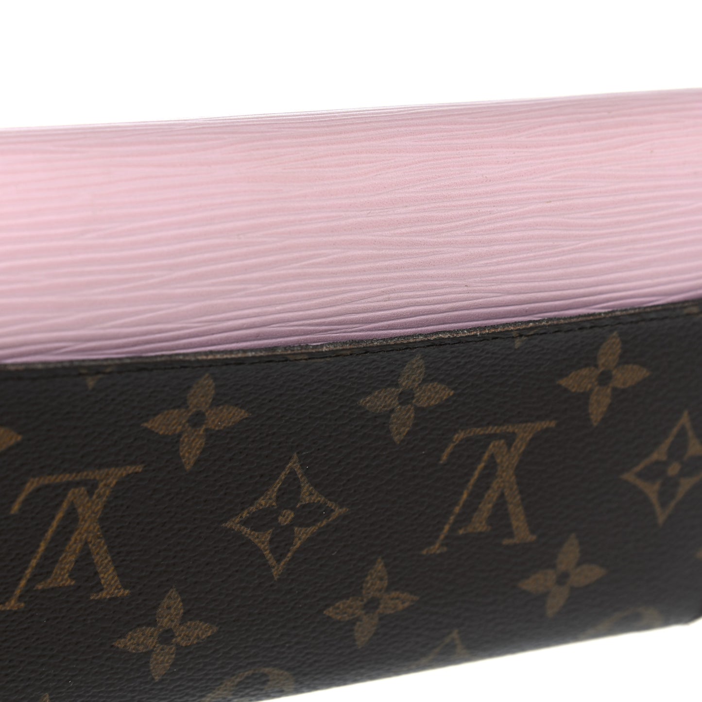 Monogram Epi Marie-Lou Long Wallet Rose Clair
